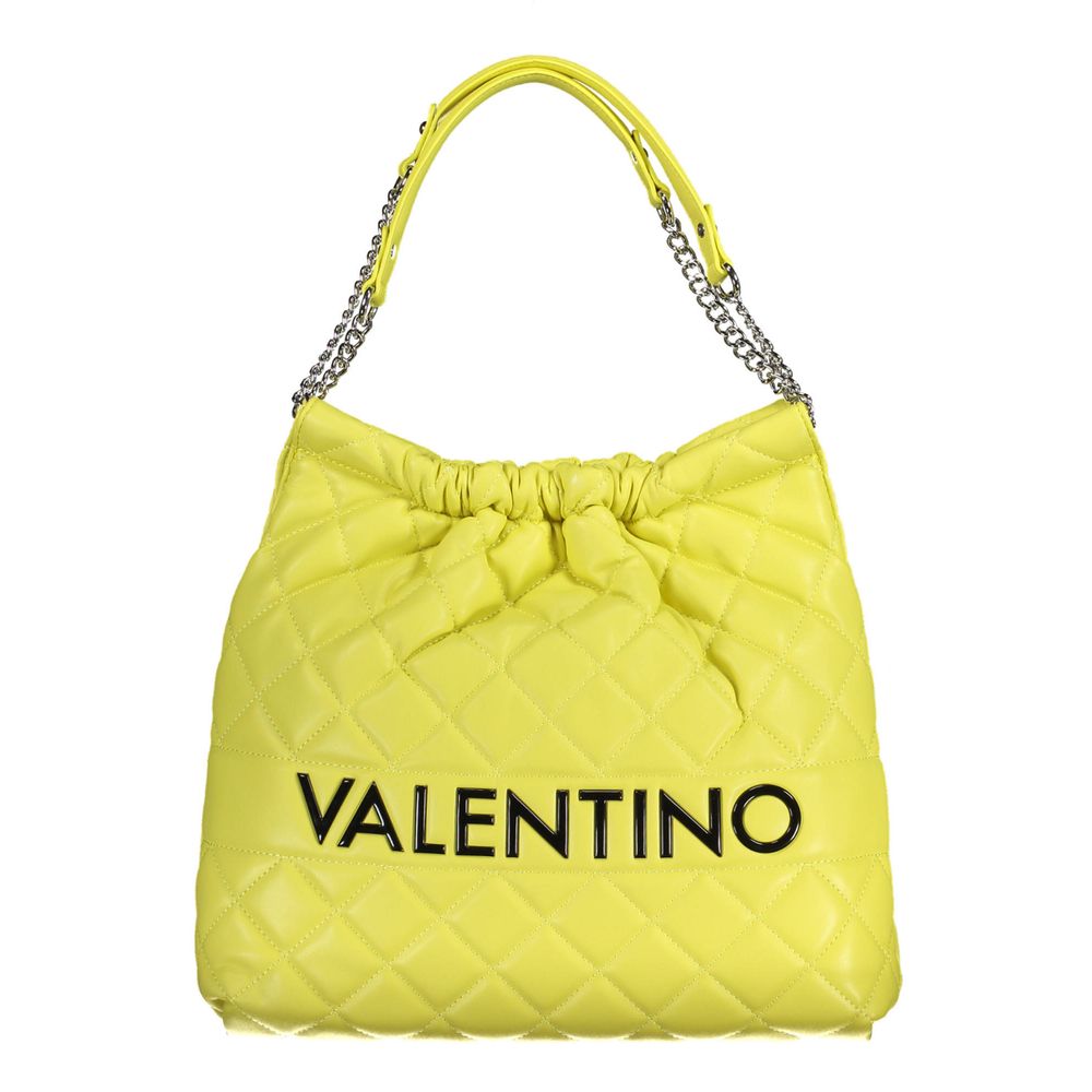 Mario Valentino Giallo Poliuretano Women Shoulder Bag | Regal Royce