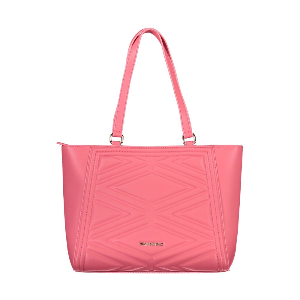 Mario Valentino Rosa Polyurethane Women Handbag | Regal Royce