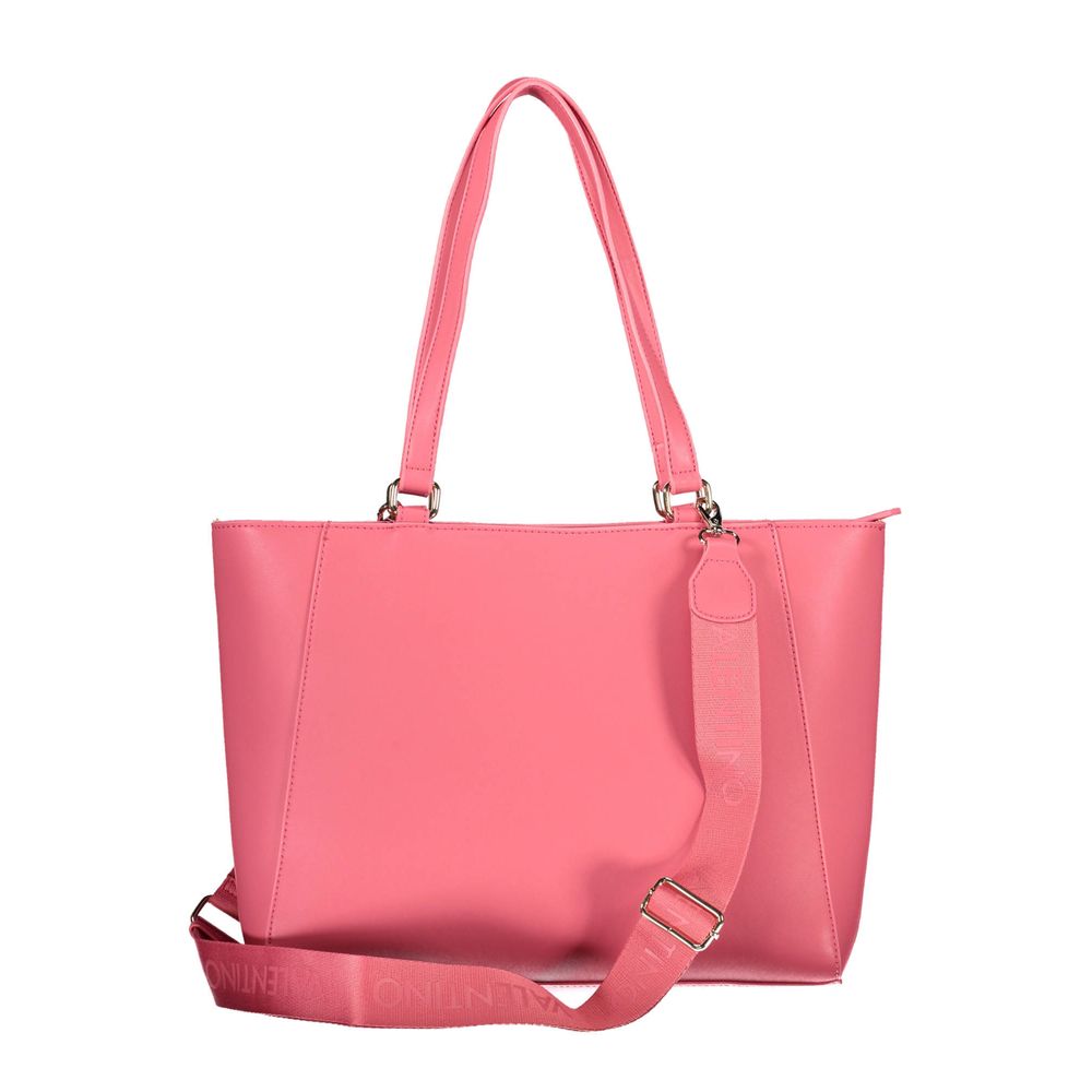 Mario Valentino Rosa Polyurethane Women Handbag | Regal Royce