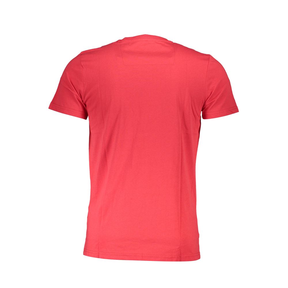 Cavalli Class Rosso Cotton Mens T-Shirt | Regal Royce