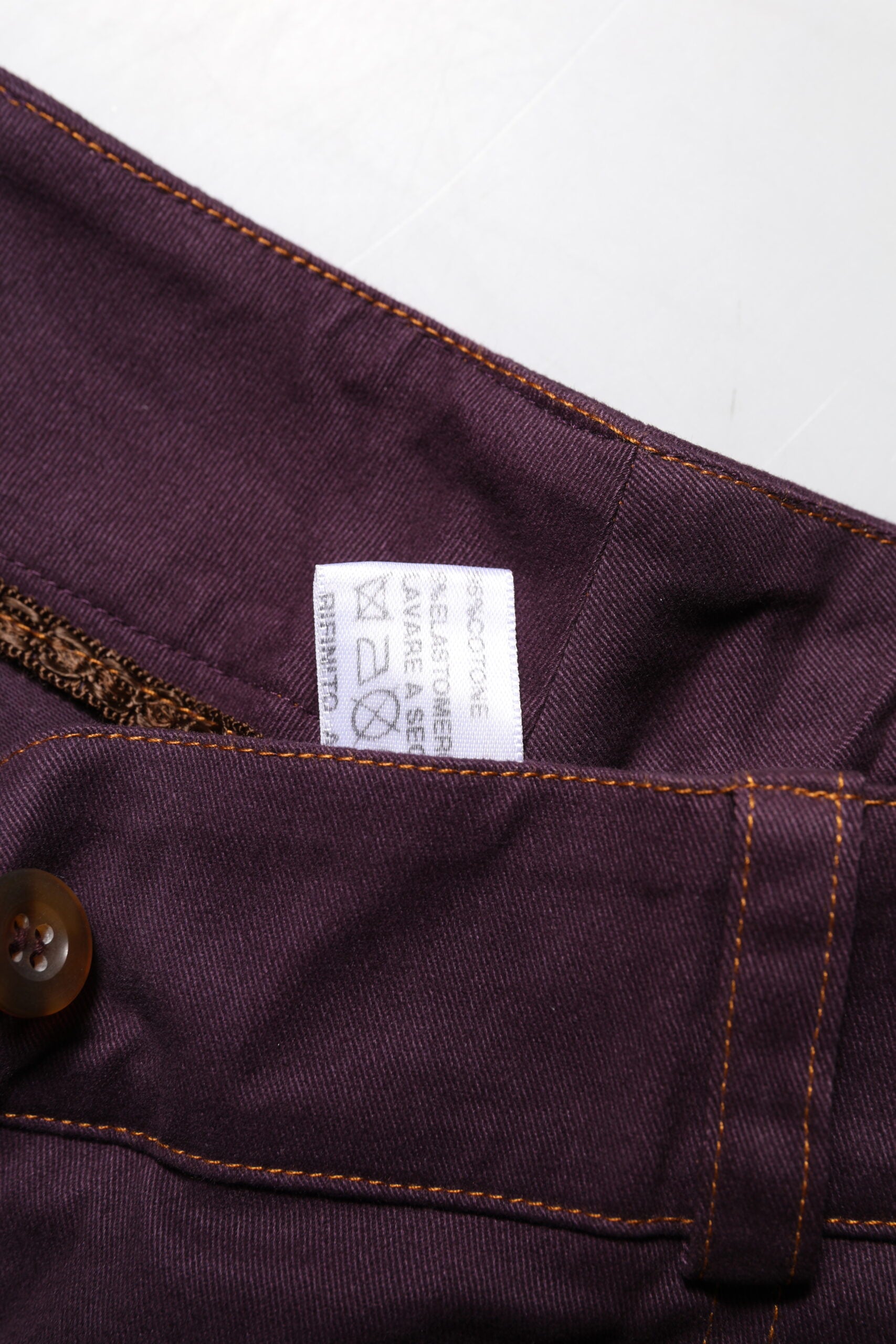 BENCIVENGA Purple High Waisted Tapered Pants | Regal Royce