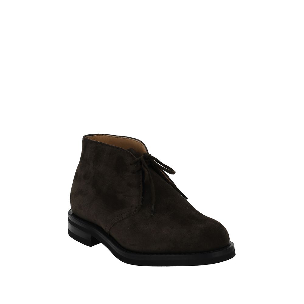 Church's Brown Calf Leather Bos Taurus Lace-Up Boots | Regal Royce