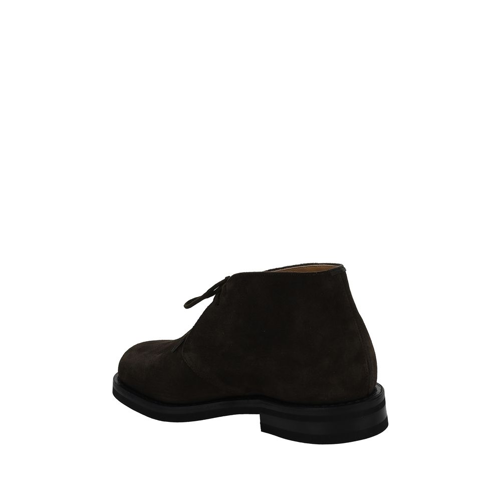 Church's Brown Calf Leather Bos Taurus Lace-Up Boots | Regal Royce