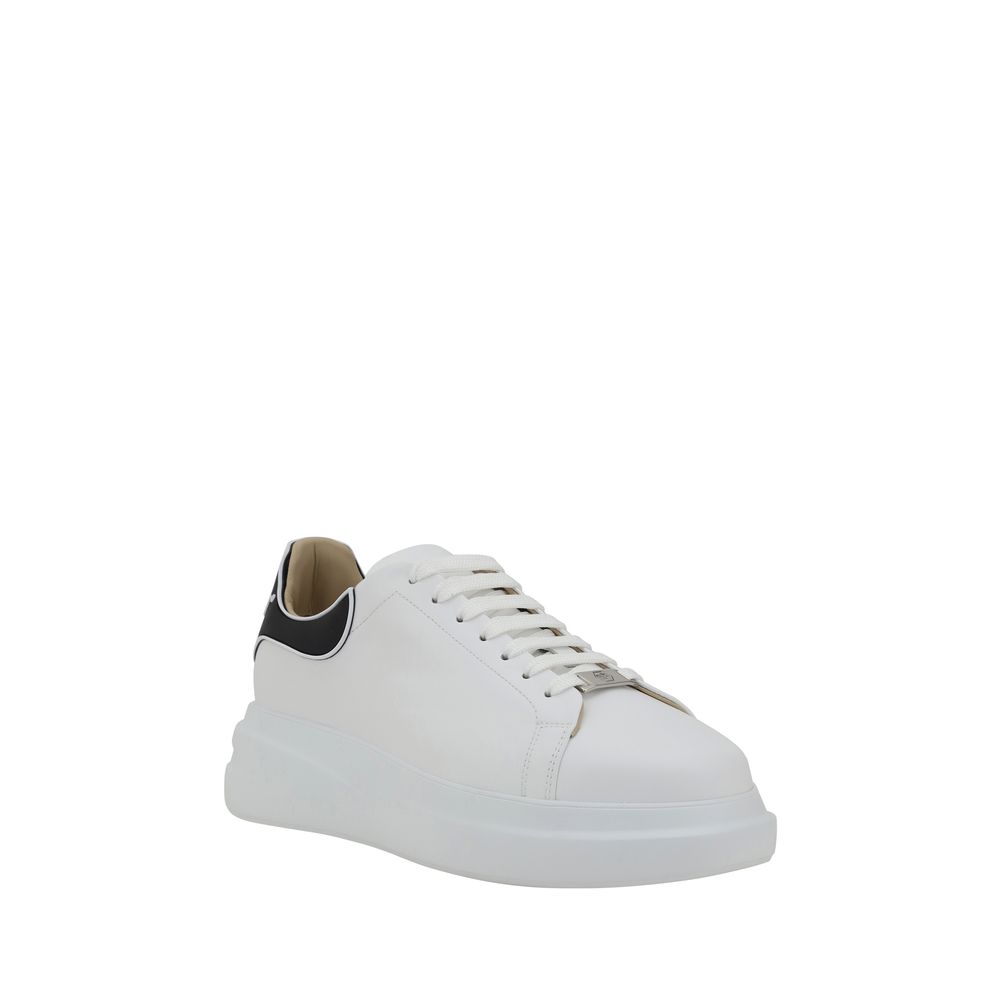 Philipp Plein White Rubber Low Top Sneakers | Regal Royce