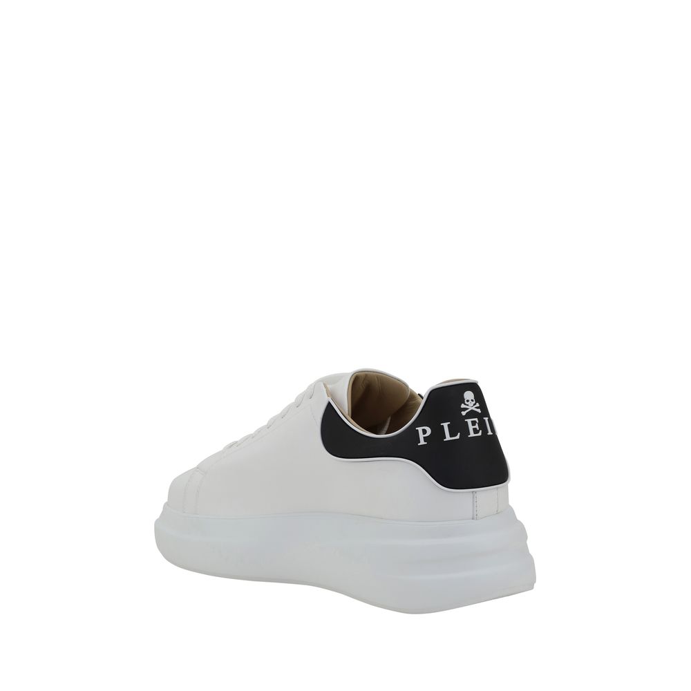 Philipp Plein White Rubber Low Top Sneakers | Regal Royce