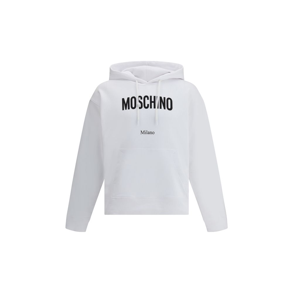 Moschino White Cotton Sweatshirt | Regal Royce