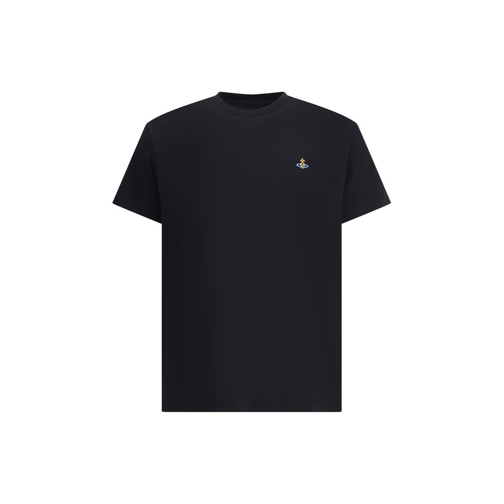 Vivienne Westwood Black Cotton T-Shirt | Regal Royce