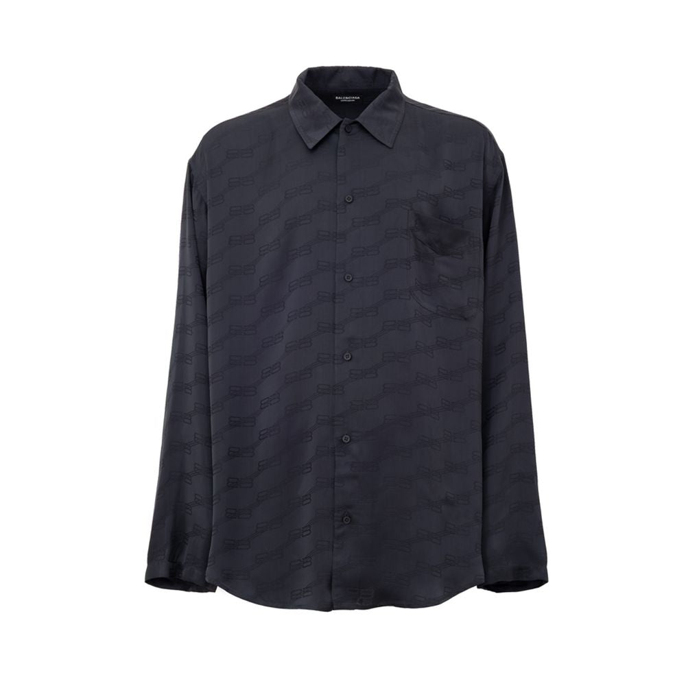 Balenciaga Gray Viscose Dress Shirt | Regal Royce