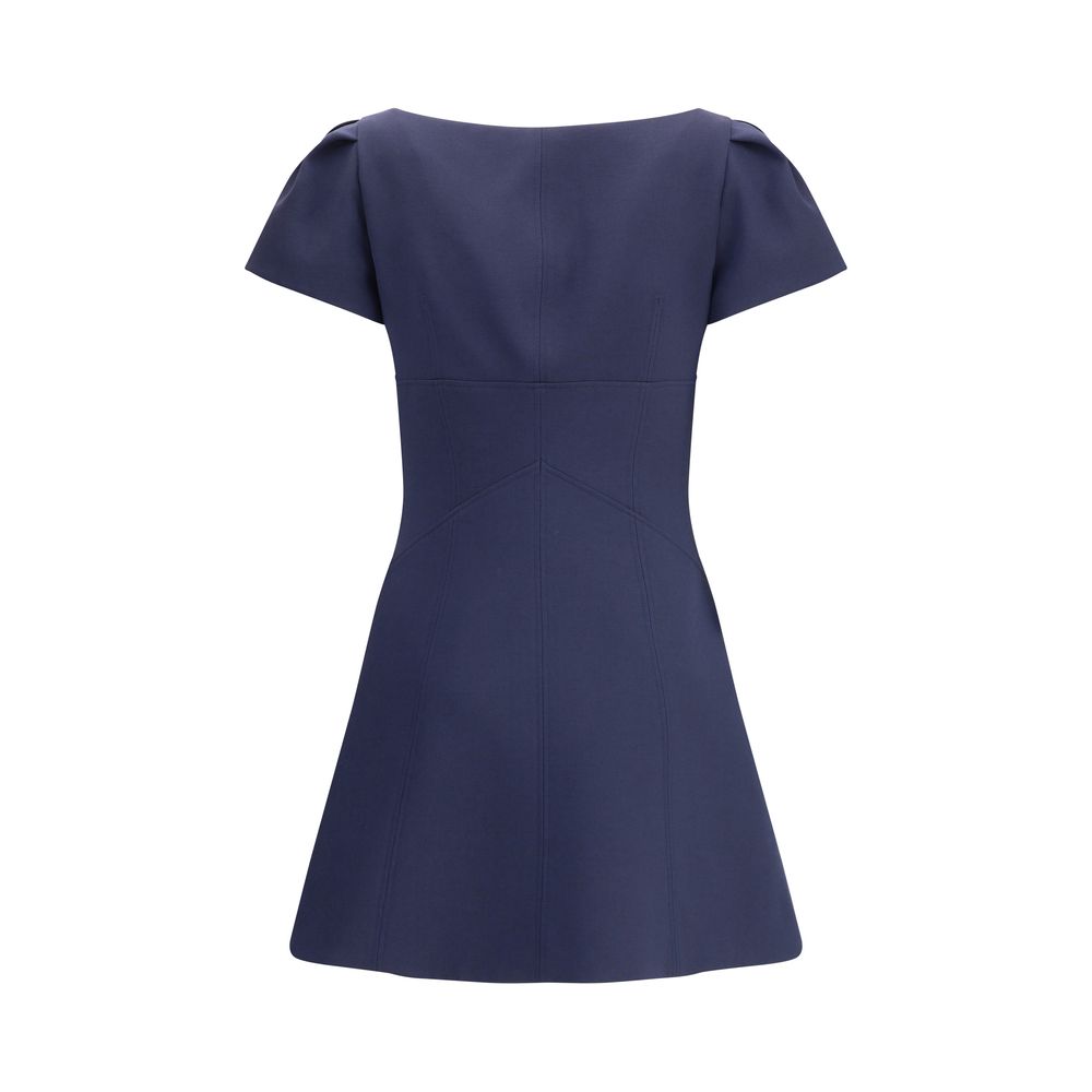 Alexander McQueen Blue Wool Casual Dress | Regal Royce