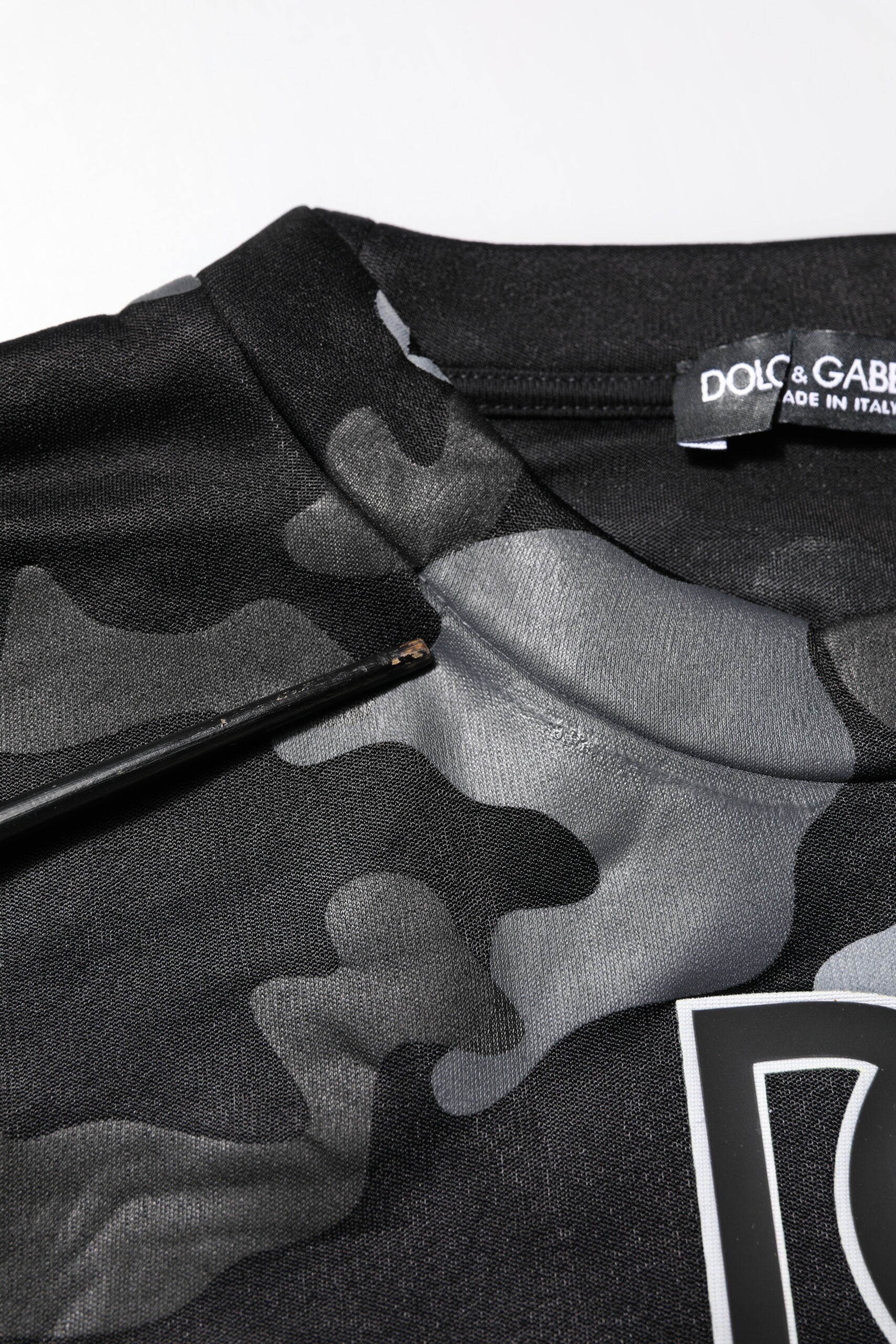 Dolce & Gabbana Black Camouflage Pullover Sweatshirt Sweater | Regal Royce