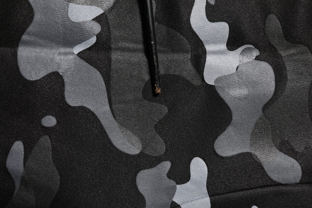 Dolce & Gabbana Black Camouflage Pullover Sweatshirt Sweater