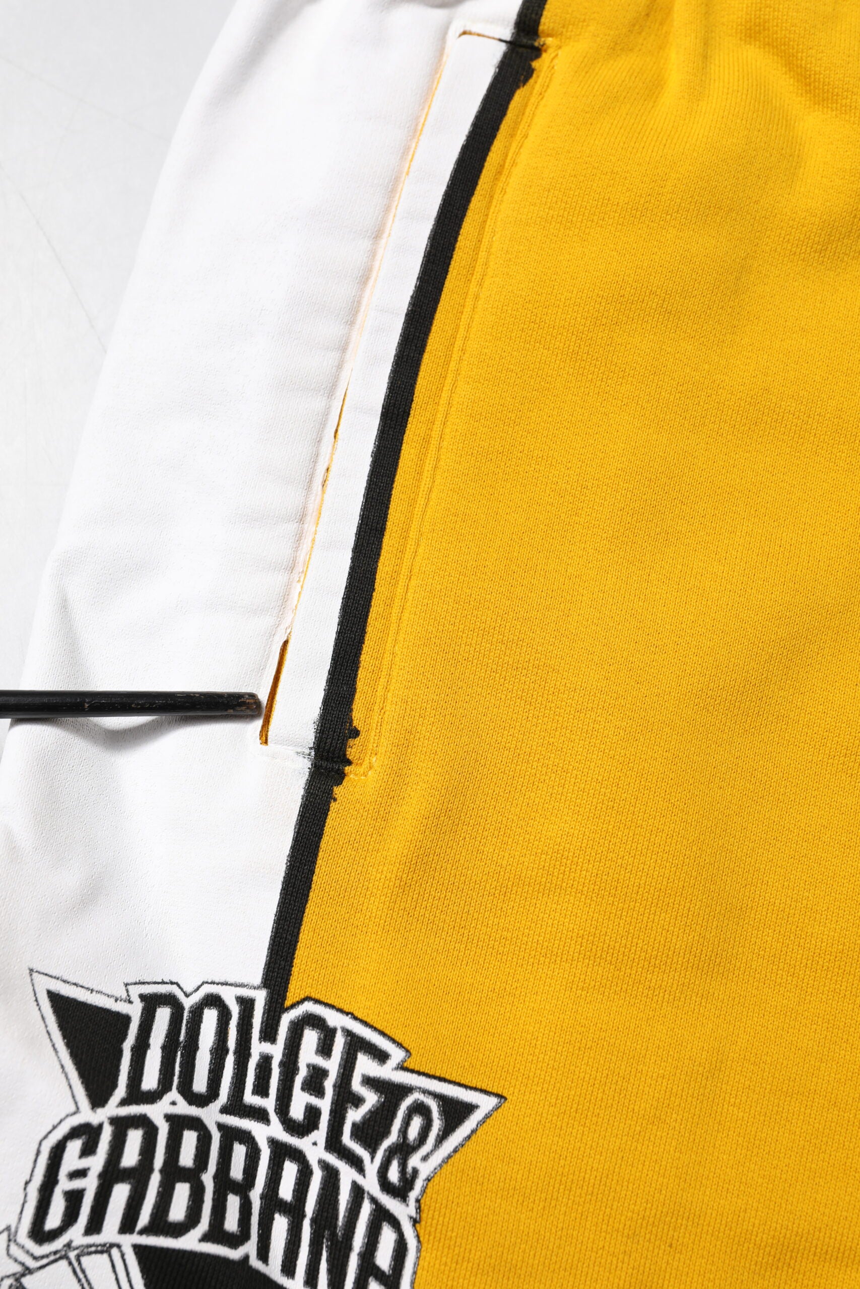 Dolce & Gabbana Yellow Cotton Sweatpants Jogger Trouser Pants | Regal Royce