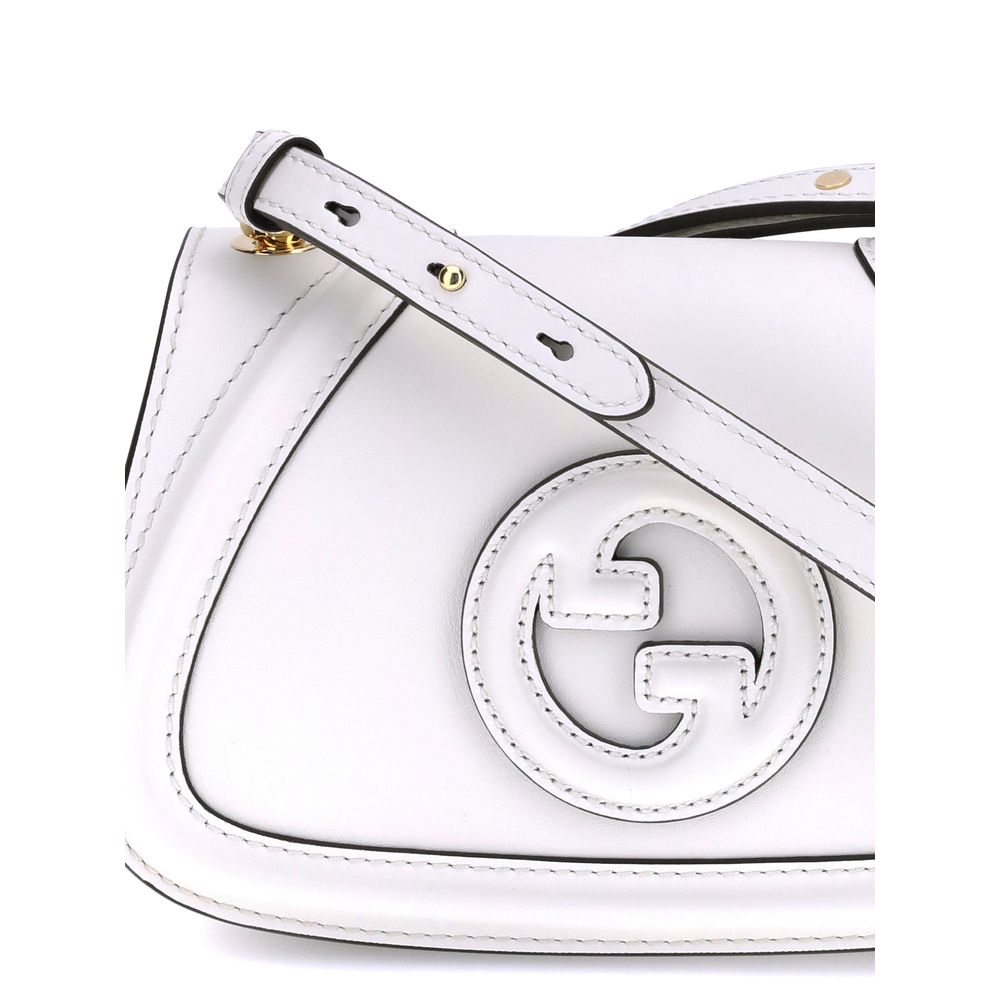 Gucci White Calf Leather Bos Taurus Handbag | Regal Royce