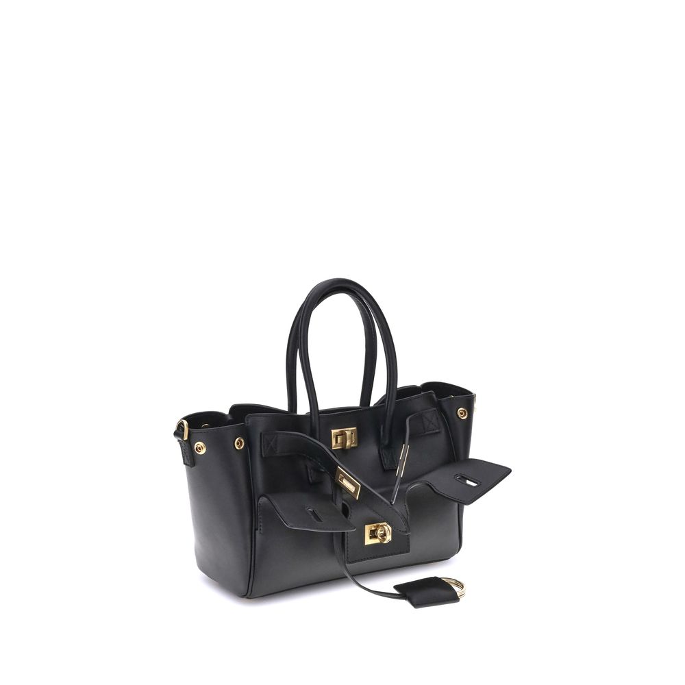 Balenciaga Black Calf Leather Bos Taurus Handbag | Regal Royce