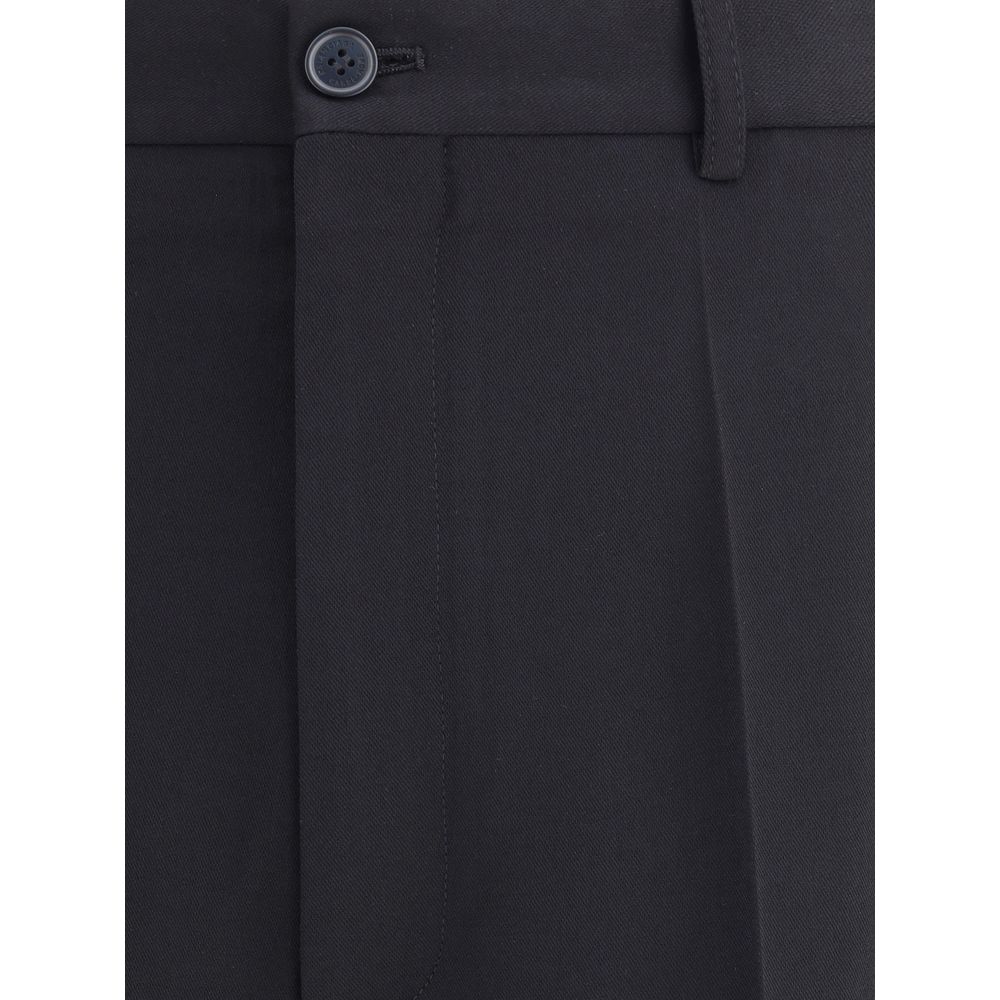 Balenciaga Black Viscose Dress Pants | Regal Royce