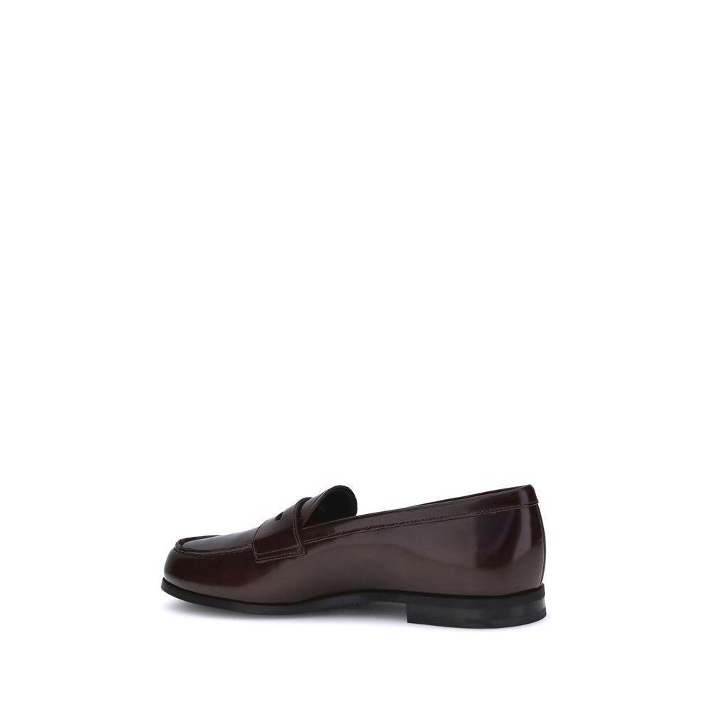 Church's Brown Calf Leather Bos Taurus Slip-On Loafers | Regal Royce