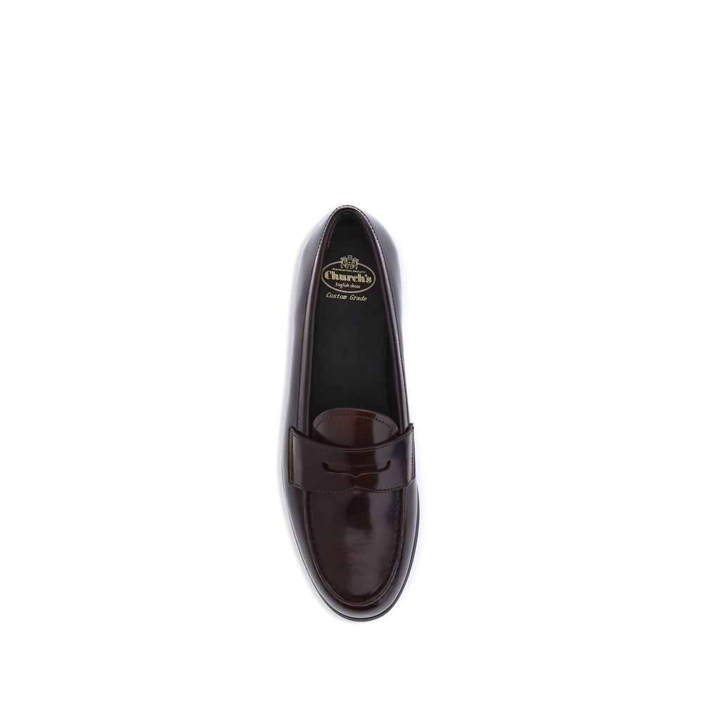 Church's Brown Calf Leather Bos Taurus Slip-On Loafers | Regal Royce