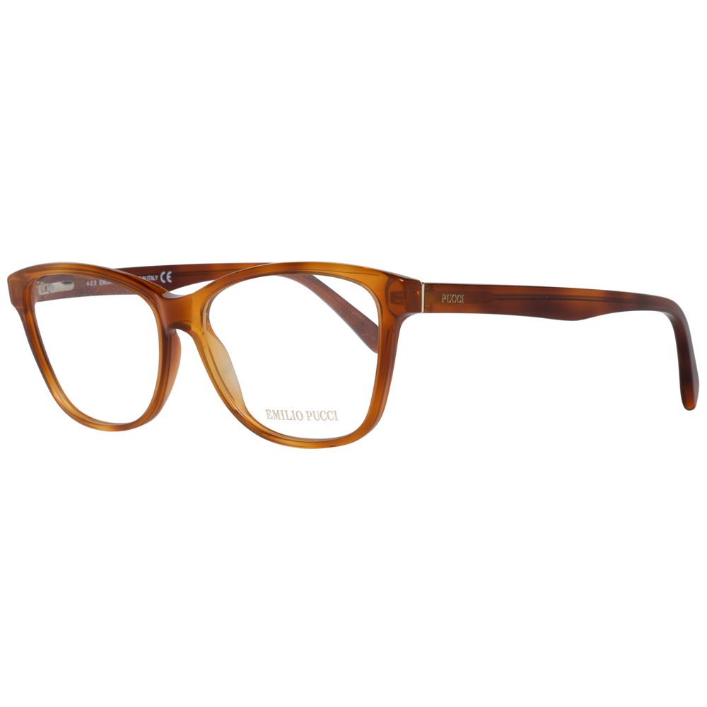 Emilio Pucci Brown Plastic Glasses (Frames) | Regal Royce