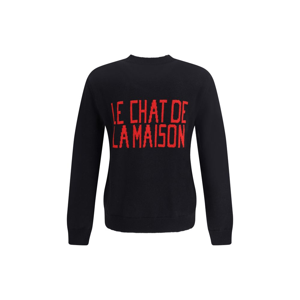 Valentino Black Cotton Sweatshirt | Regal Royce