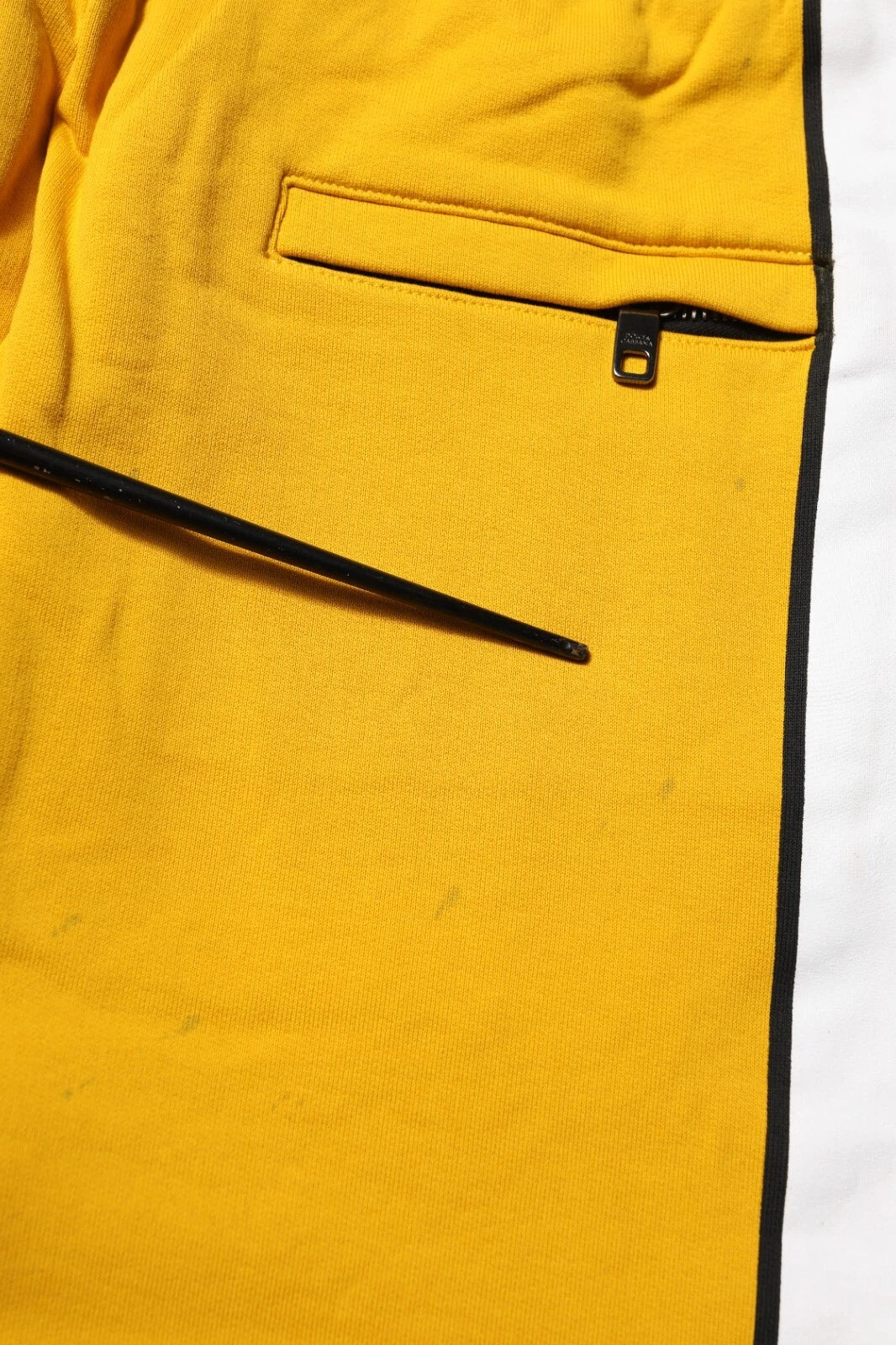 Dolce & Gabbana Yellow Cotton Sweatpants Jogger Trouser Pants | Regal Royce