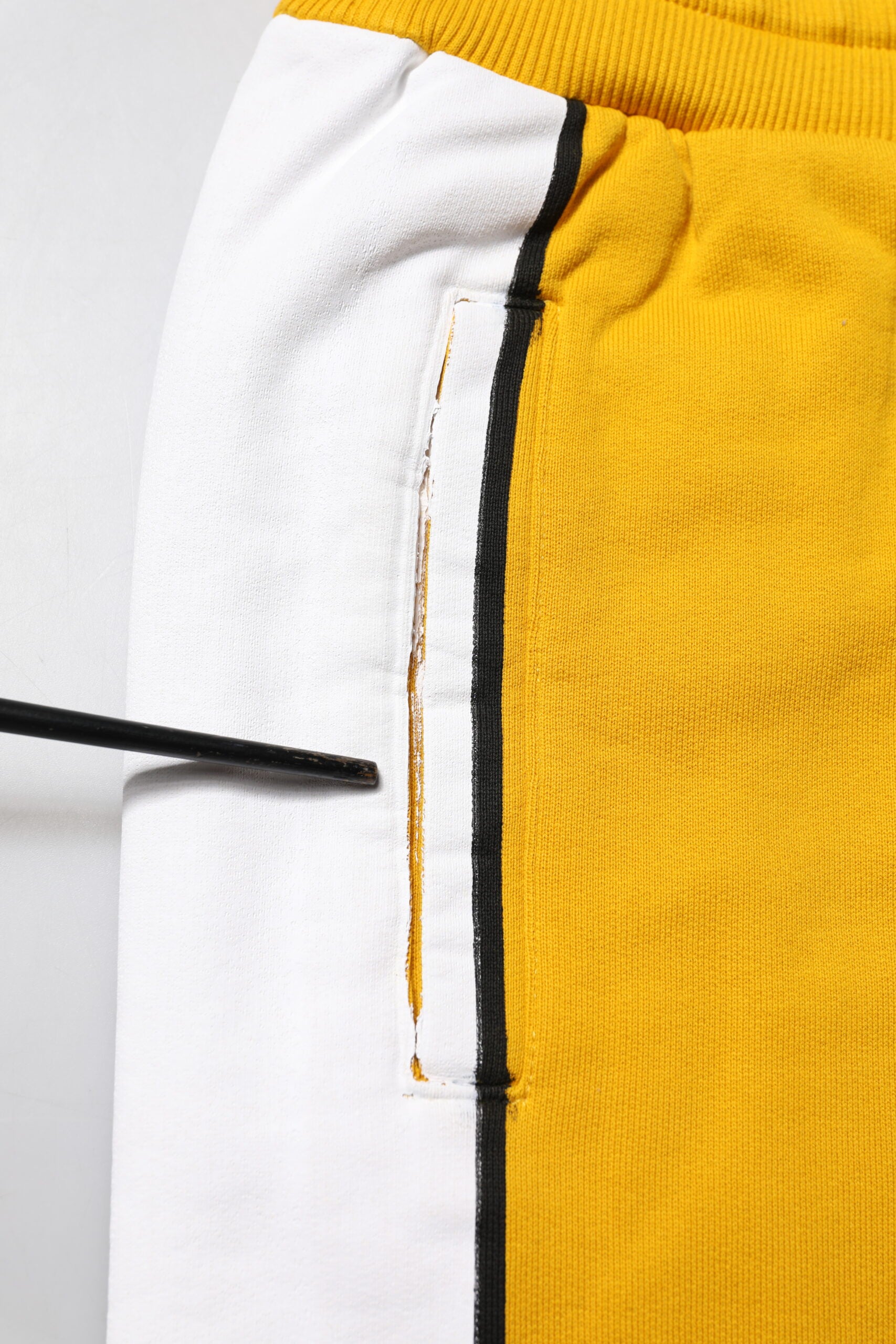 Dolce & Gabbana Yellow Cotton Logo Sweatpants Jogger Pants | Regal Royce