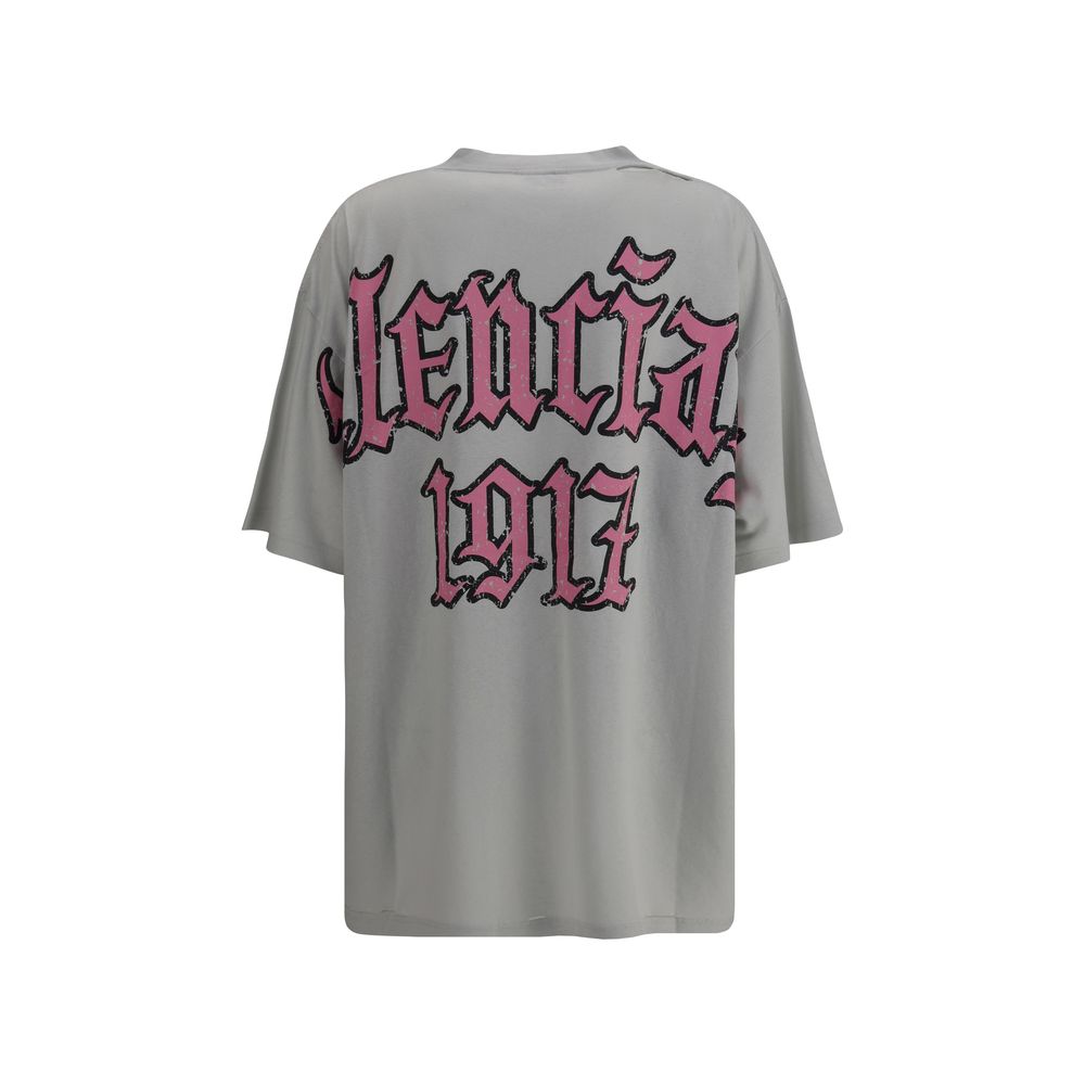 Balenciaga Gray Cotton T-Shirt | Regal Royce
