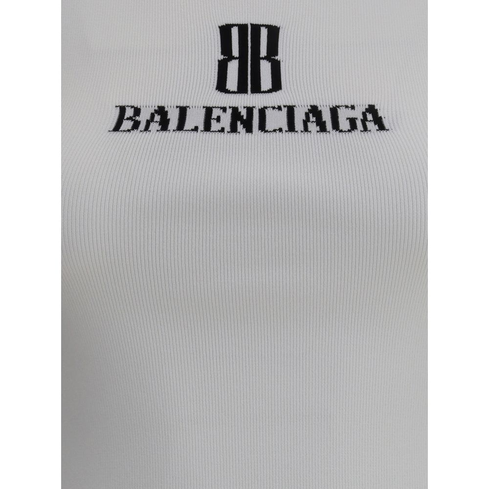 Balenciaga White Viscose Top | Regal Royce