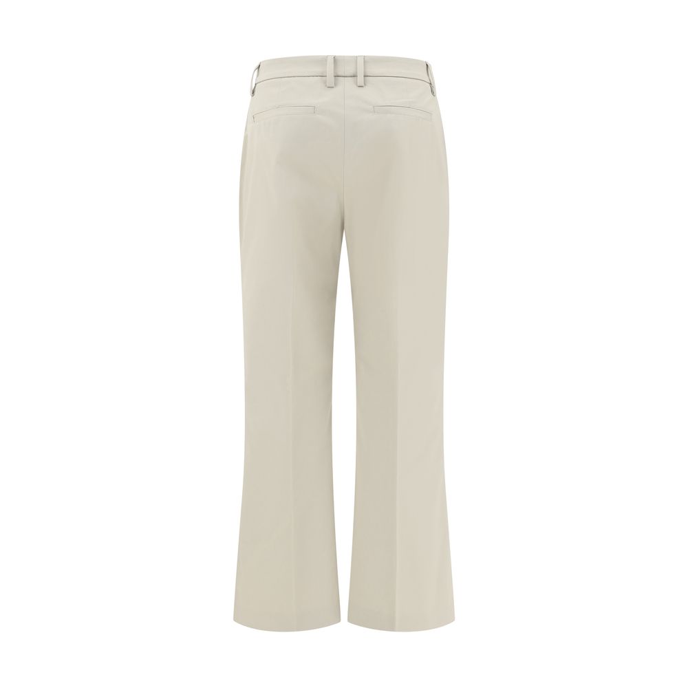True Royal Sandy Beige Cotton Pants | Regal Royce