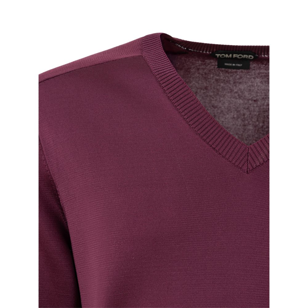 Tom Ford Purple Silk Sweatshirt | Regal Royce
