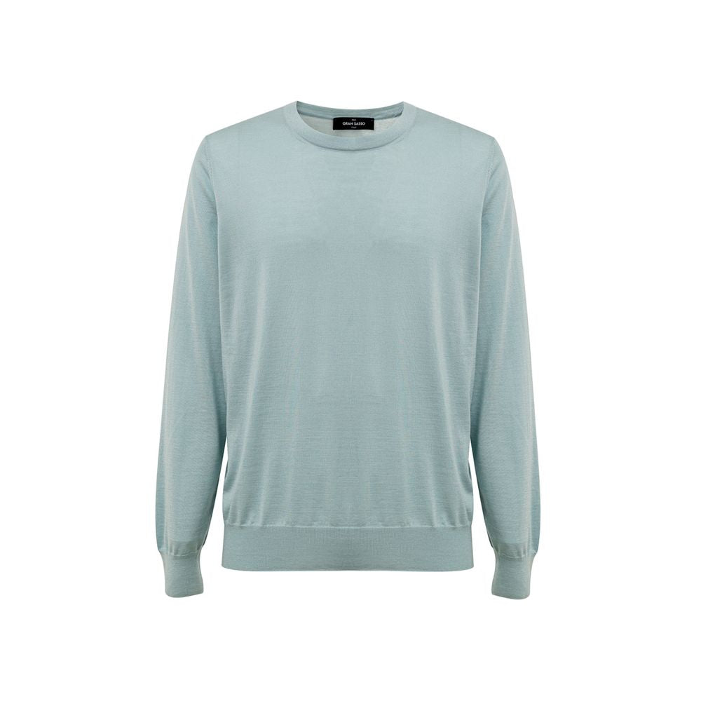 Gran Sasso Blue Cashmere Sweater | Regal Royce