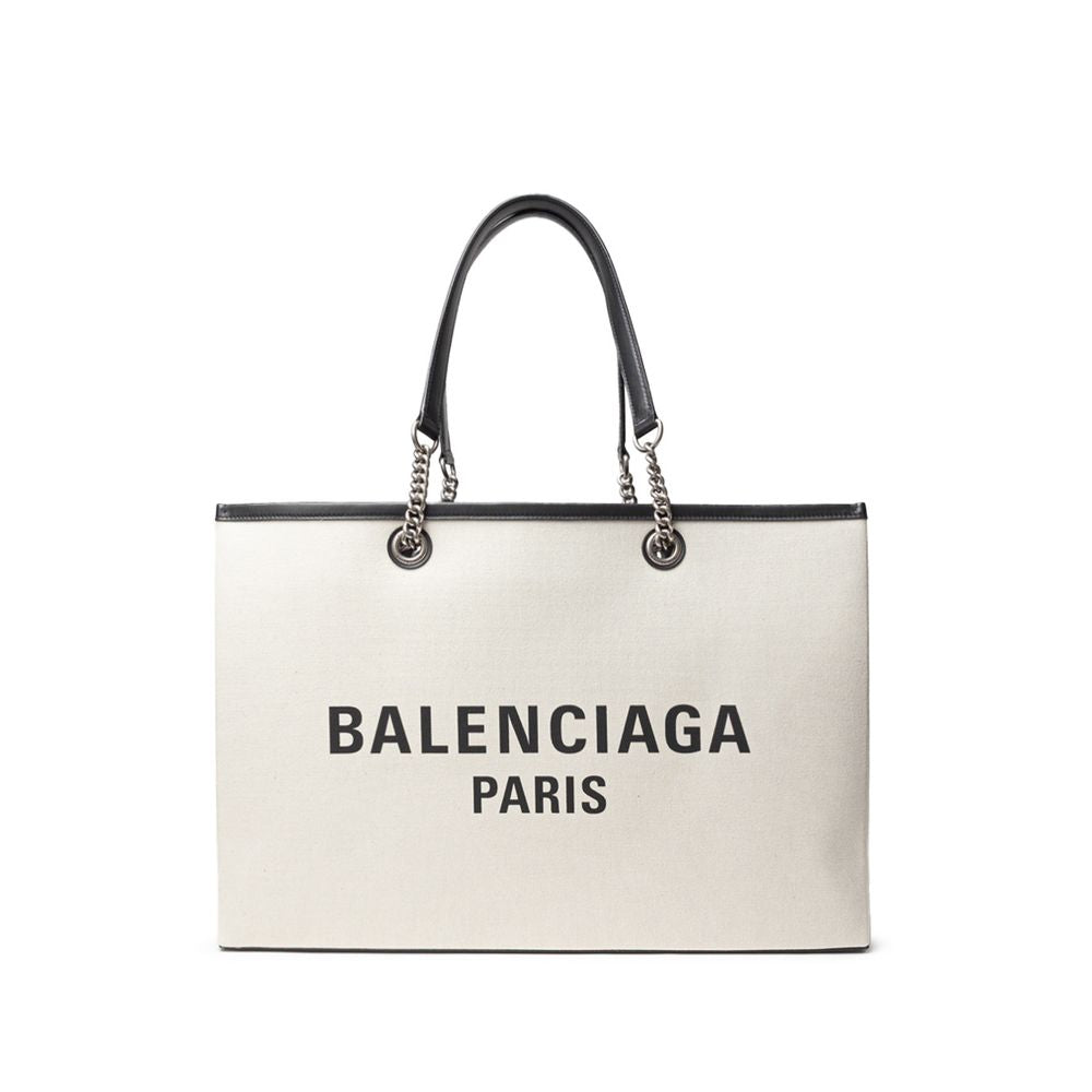 Balenciaga Gray Cotton Tote Bag | Regal Royce