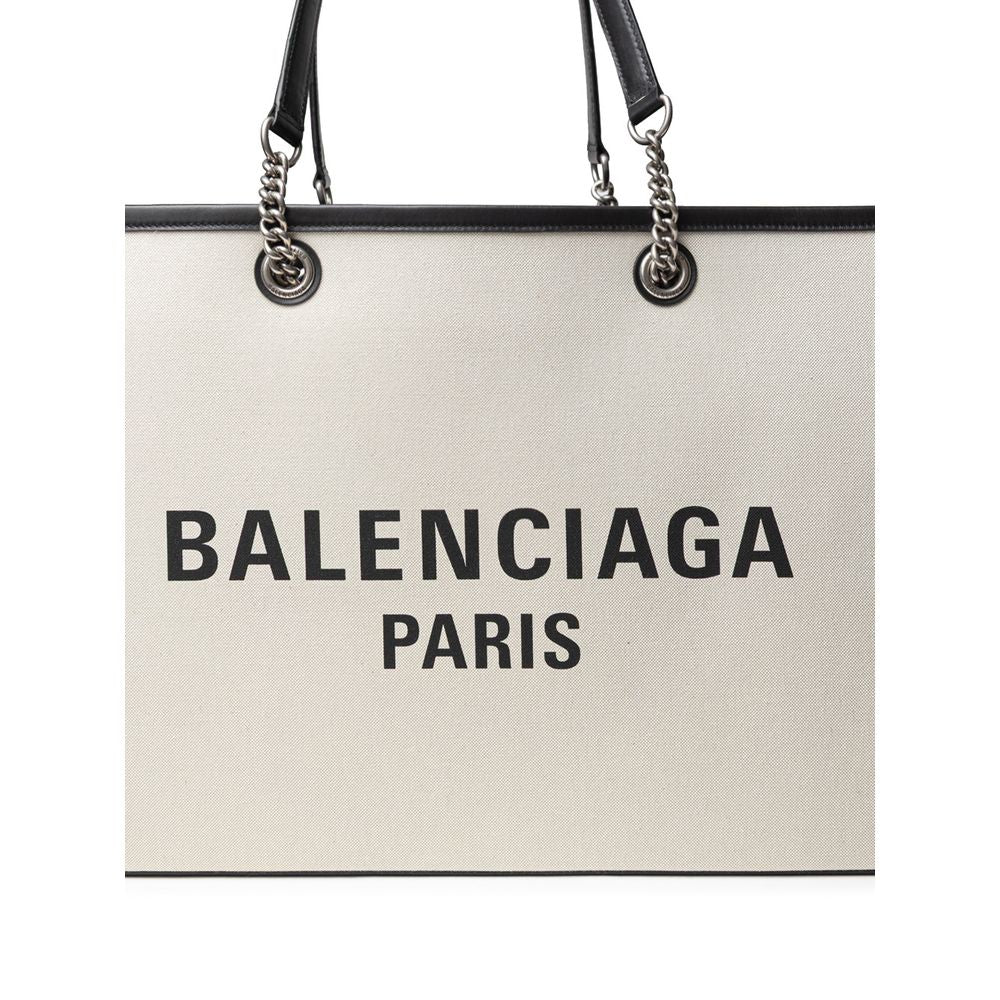 Balenciaga Gray Cotton Tote Bag | Regal Royce