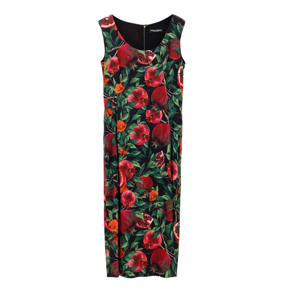 Dolce & Gabbana Bicolor Viscose Long Dress | Regal Royce