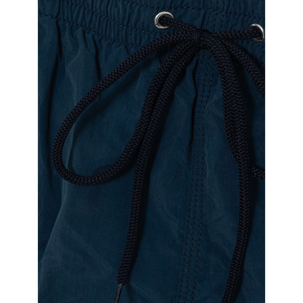 Malo Blue Polyester Shorts | Regal Royce