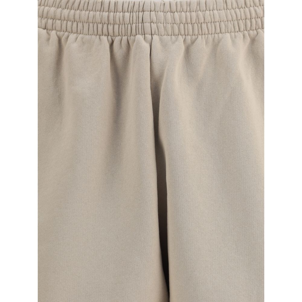 Balenciaga Beige Cotton Bermuda Shorts | Regal Royce