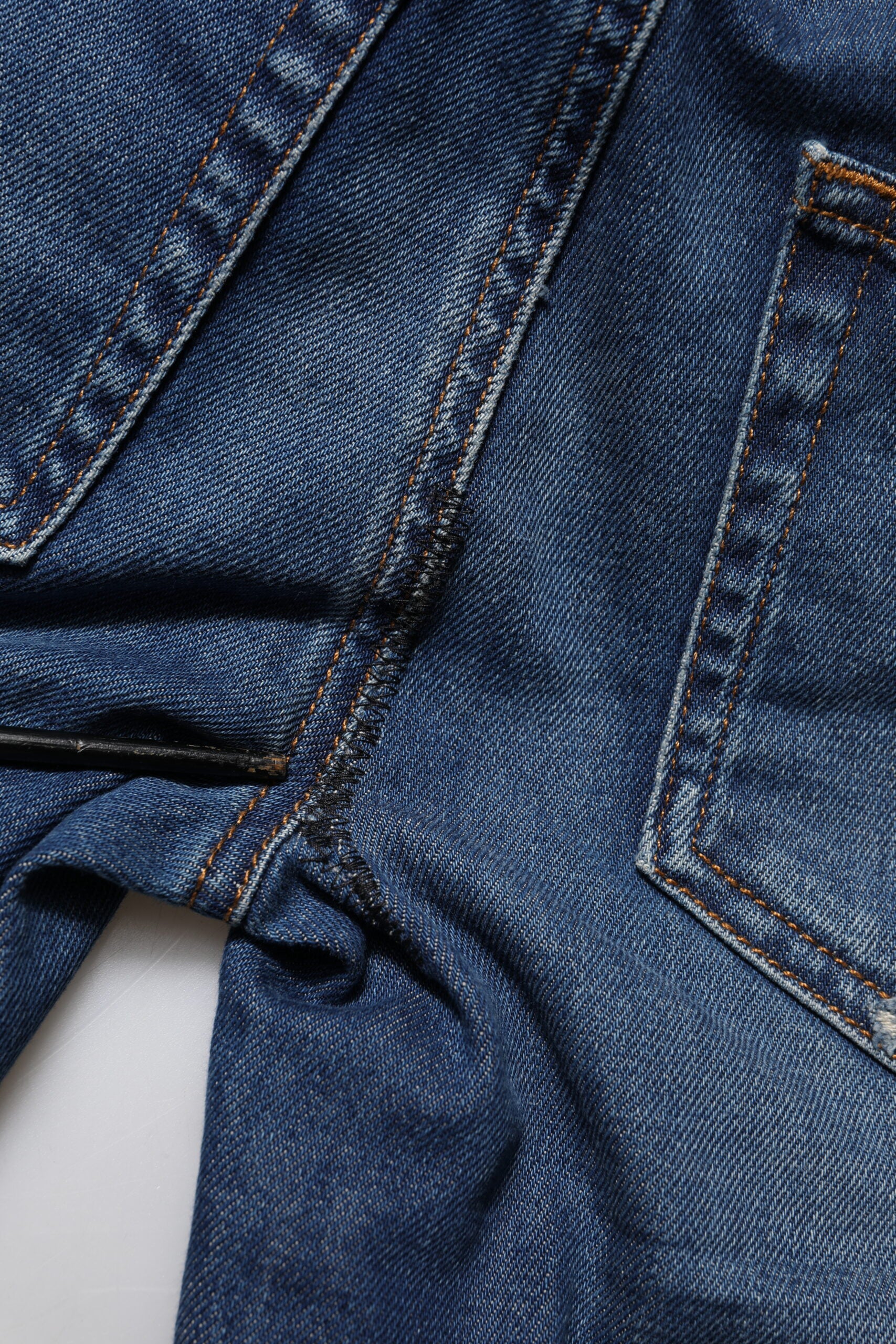 Dolce & Gabbana Blue Cotton Low Waist Skinny Denim Jeans | Regal Royce