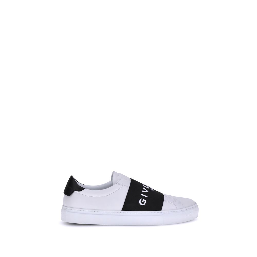 Givenchy White Calf Leather Bos Taurus Low Top Sneakers | Regal Royce