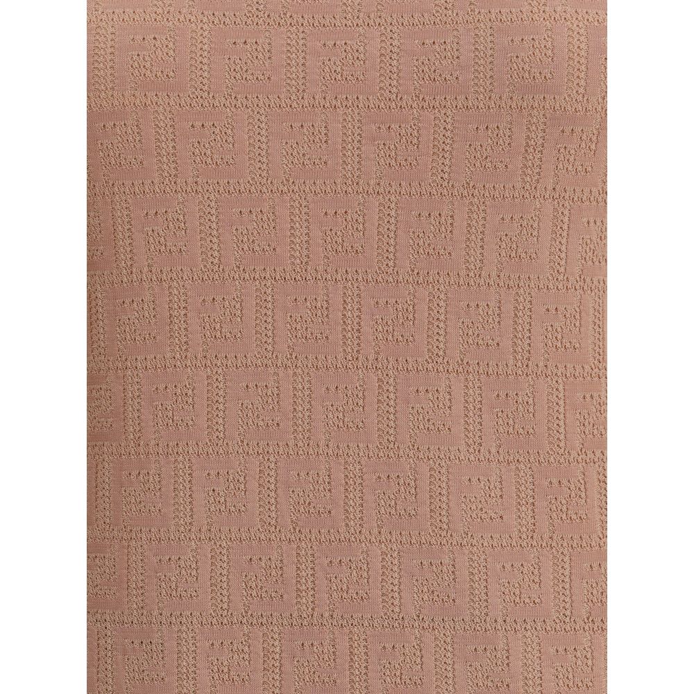 Fendi Multicolor Cotton Casual Dress | Regal Royce