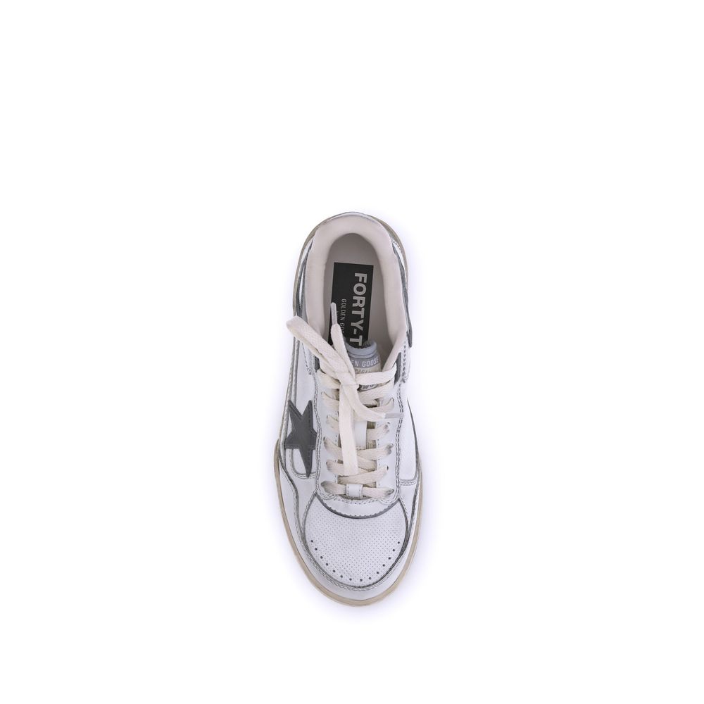 Golden Goose White Rubber Low Top Sneakers | Regal Royce