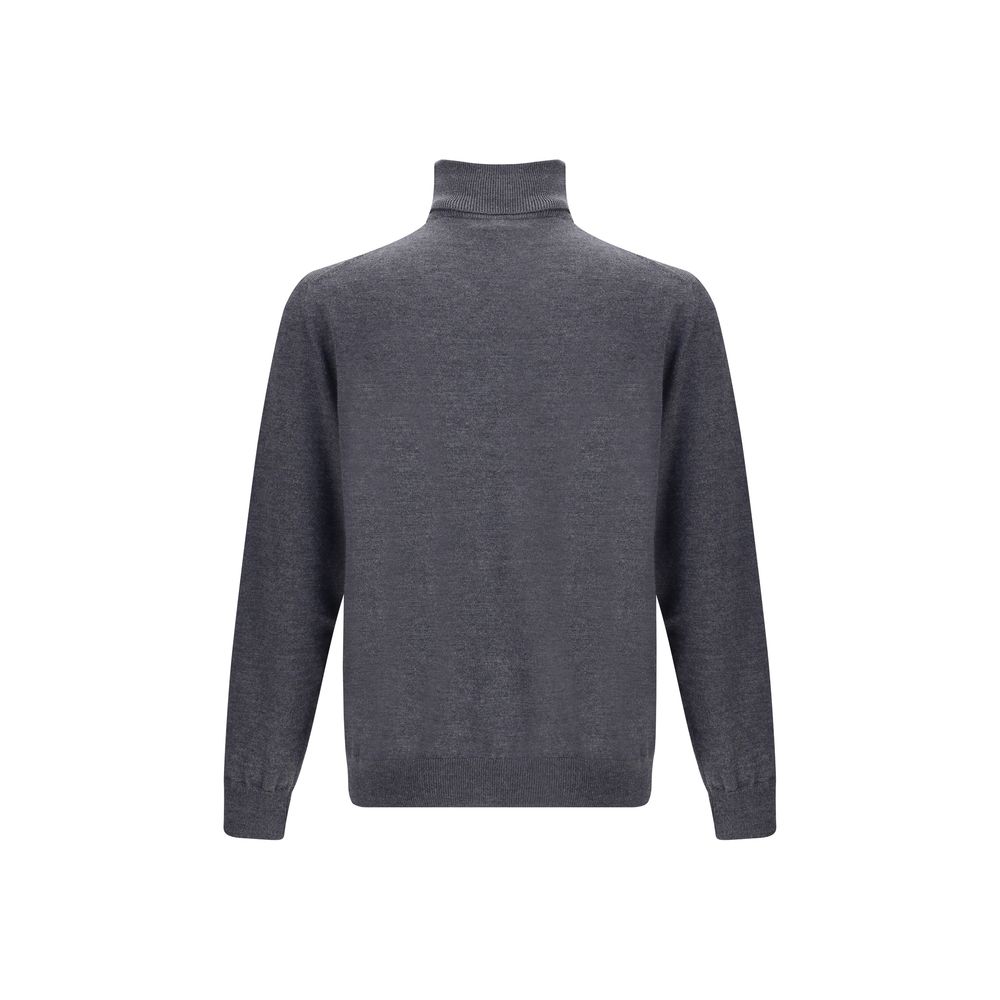 Etro Gray Wool Turtleneck | Regal Royce