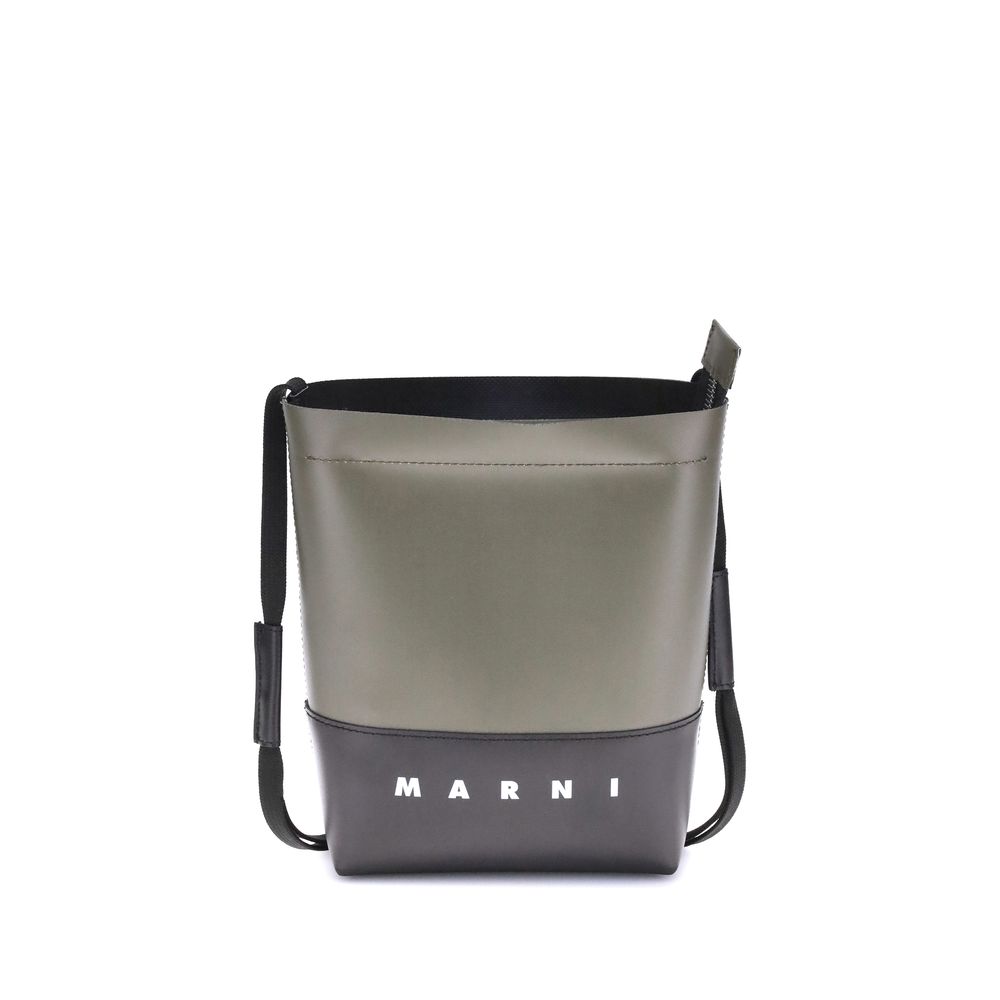 Marni Bicolor Polyester Shoulder Bag | Regal Royce