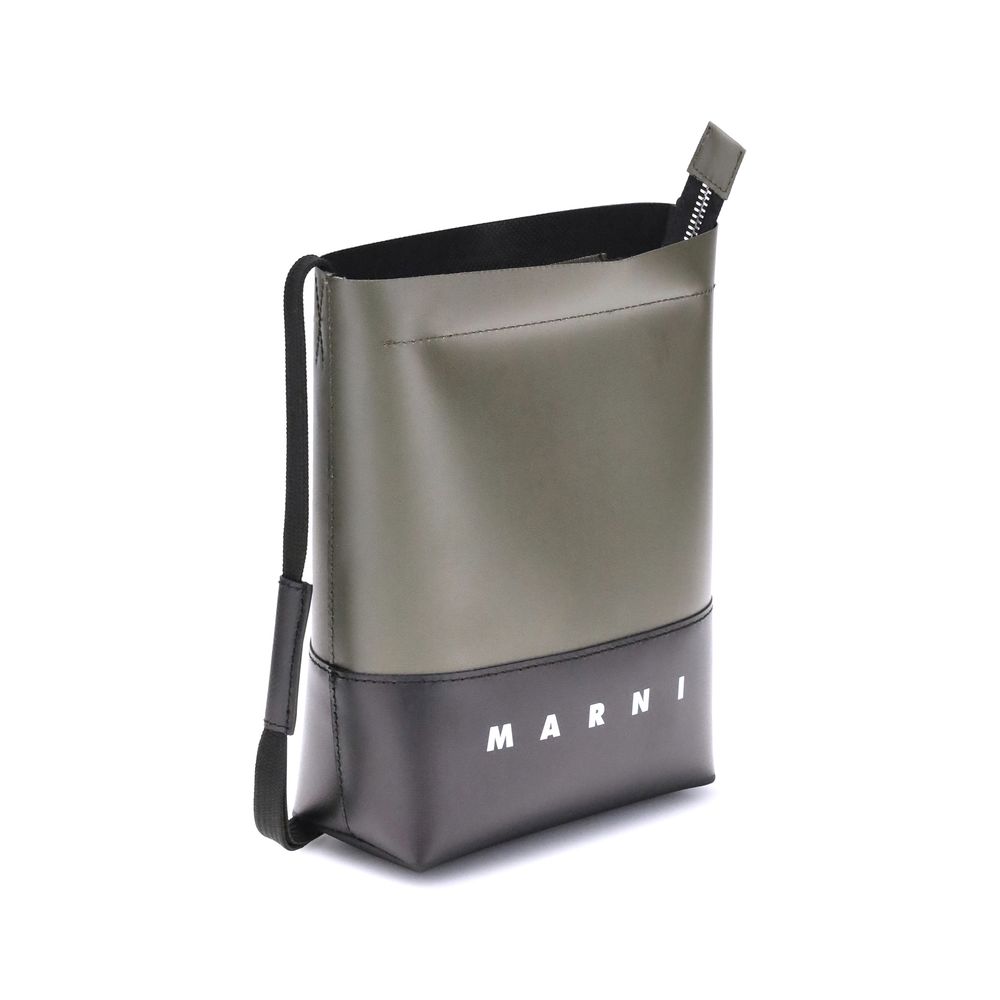 Marni Bicolor Polyester Shoulder Bag | Regal Royce