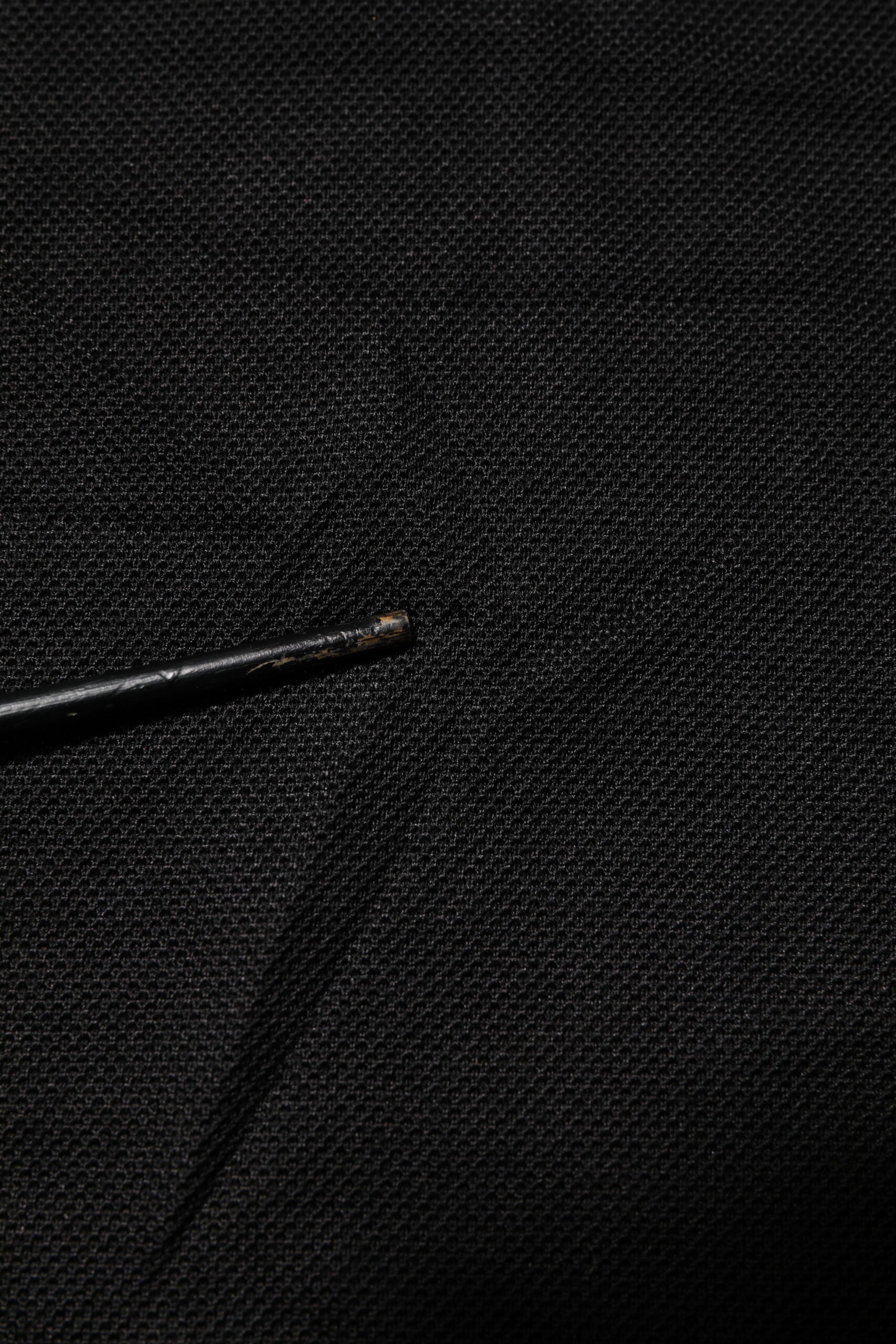 Dolce & Gabbana Black DG Silk Vneck Collared Men Polo T-shirt | Regal Royce