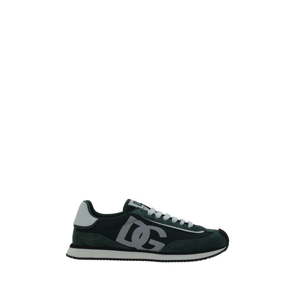 Dolce & Gabbana Bicolor Calf Leather Bos Taurus Athletic Sneakers | Regal Royce