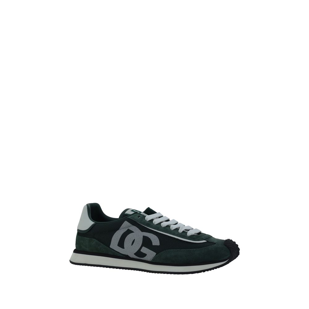 Dolce & Gabbana Bicolor Calf Leather Bos Taurus Athletic Sneakers | Regal Royce