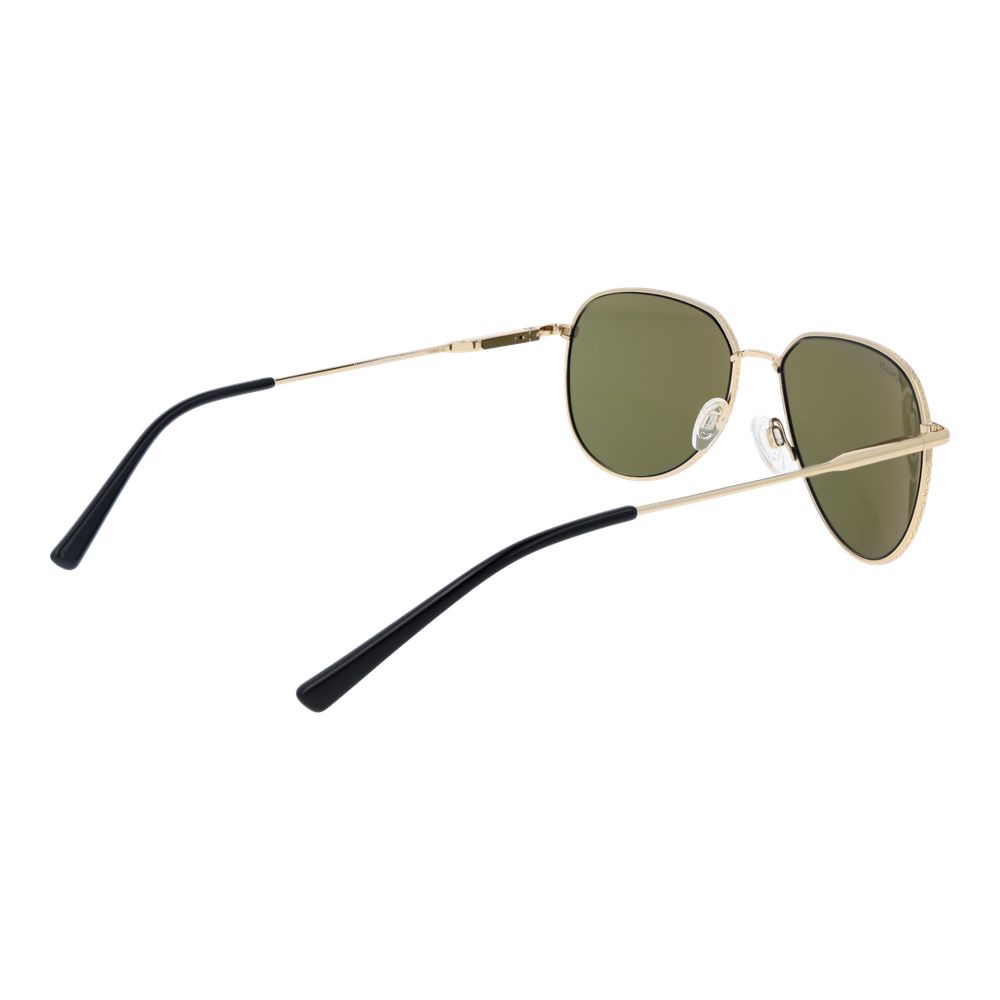 Serengeti Gold Plastic Sunglasses | Regal Royce