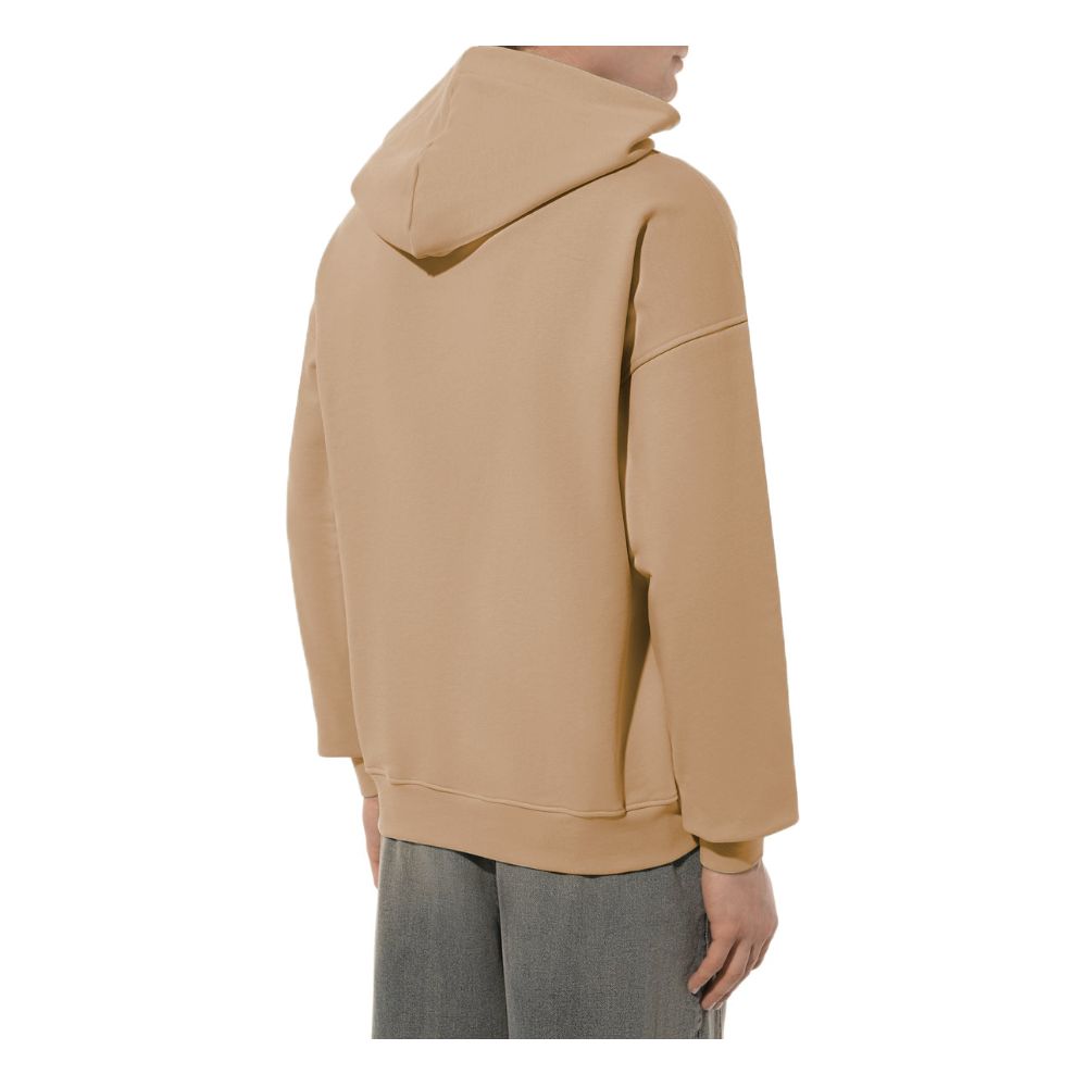 Comme Des Fuckdown Marrone Cotton Men's Hoodie
