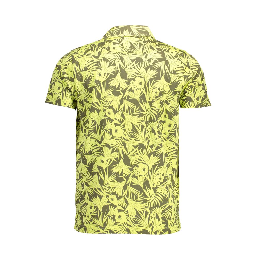 Gant Yellow Cotton Mens Polo Shirt | Regal Royce