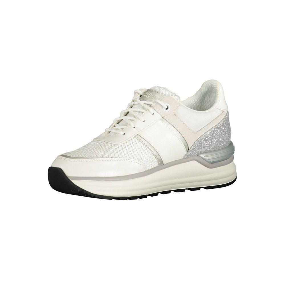 U.S. POLO ASSN. Bianco Eco Suede Women Sneaker | Regal Royce