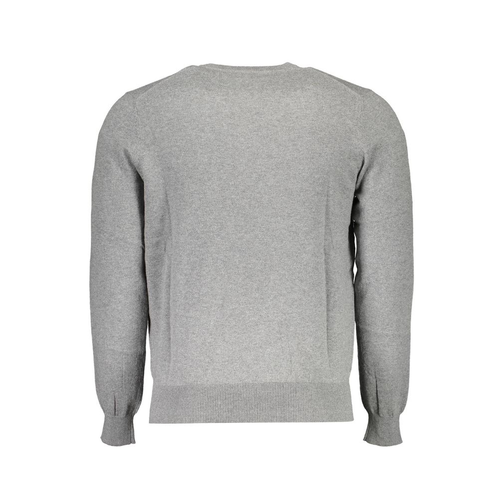 North Sails Grigio Cotton Men Sweater | Regal Royce